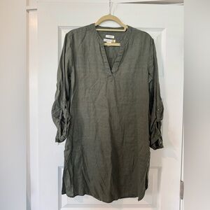 Olive Green Tunic Dress